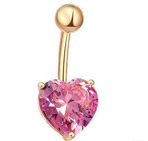 *Heart* Navel Piercing - 2