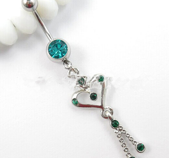 Hjärta - Navel Piercing - 2
