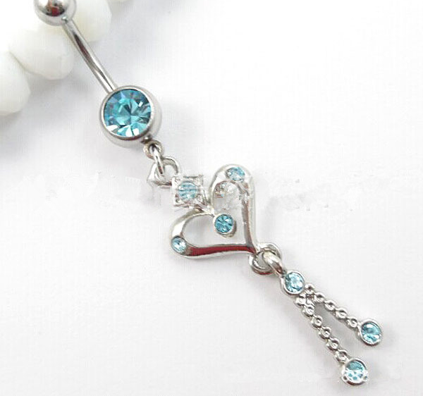 Hjärta - Navel Piercing - 4