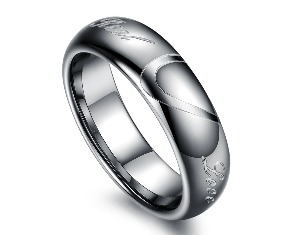 Ring - Real Love Rosé - Jag & Min Andra Halva Hjärta 4mm 6mm - 3