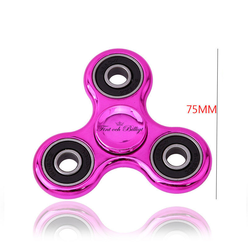 "PINK SPINNER EXCLUSIVE" FIDGET SPINNER ALUMINIUM KERAMISK KUGLEJE GRAVERBAR - 3