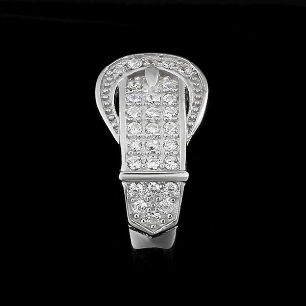 Läcker Design 925s Silver Ring med Cucic Zirconia - 3