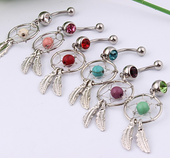 Dream Catcher - Navel Piercing