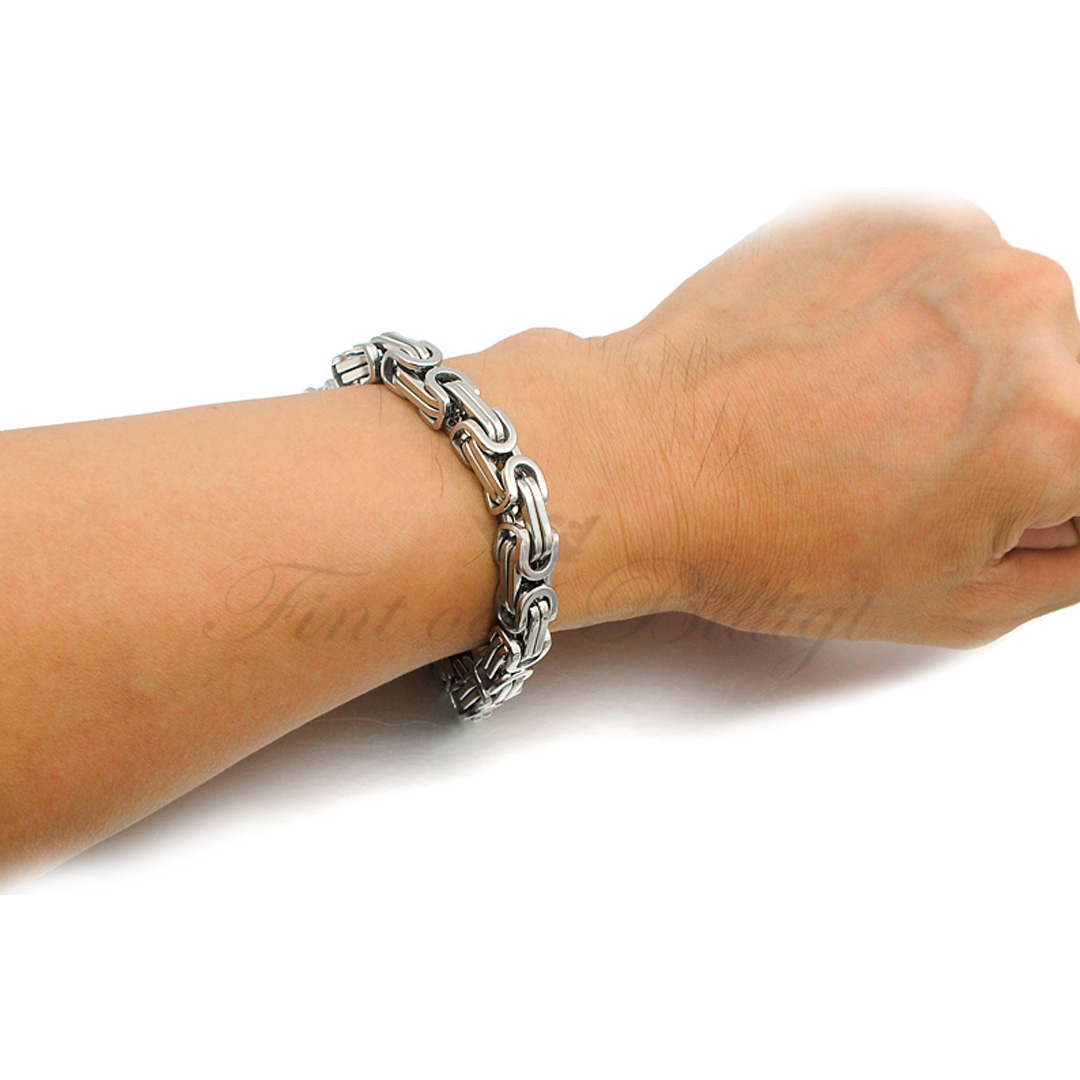 Polished stainless steel bracelet 6mm – timeless jewelry gift