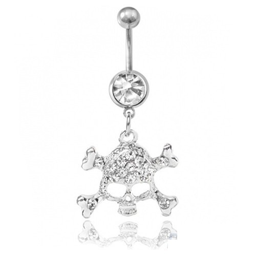 Cool Skull - mode navlepiercing - 2