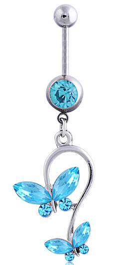 Butterfly Navel Piercing - 4