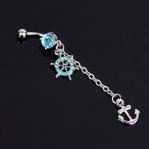 Anker navlepiercing - 3