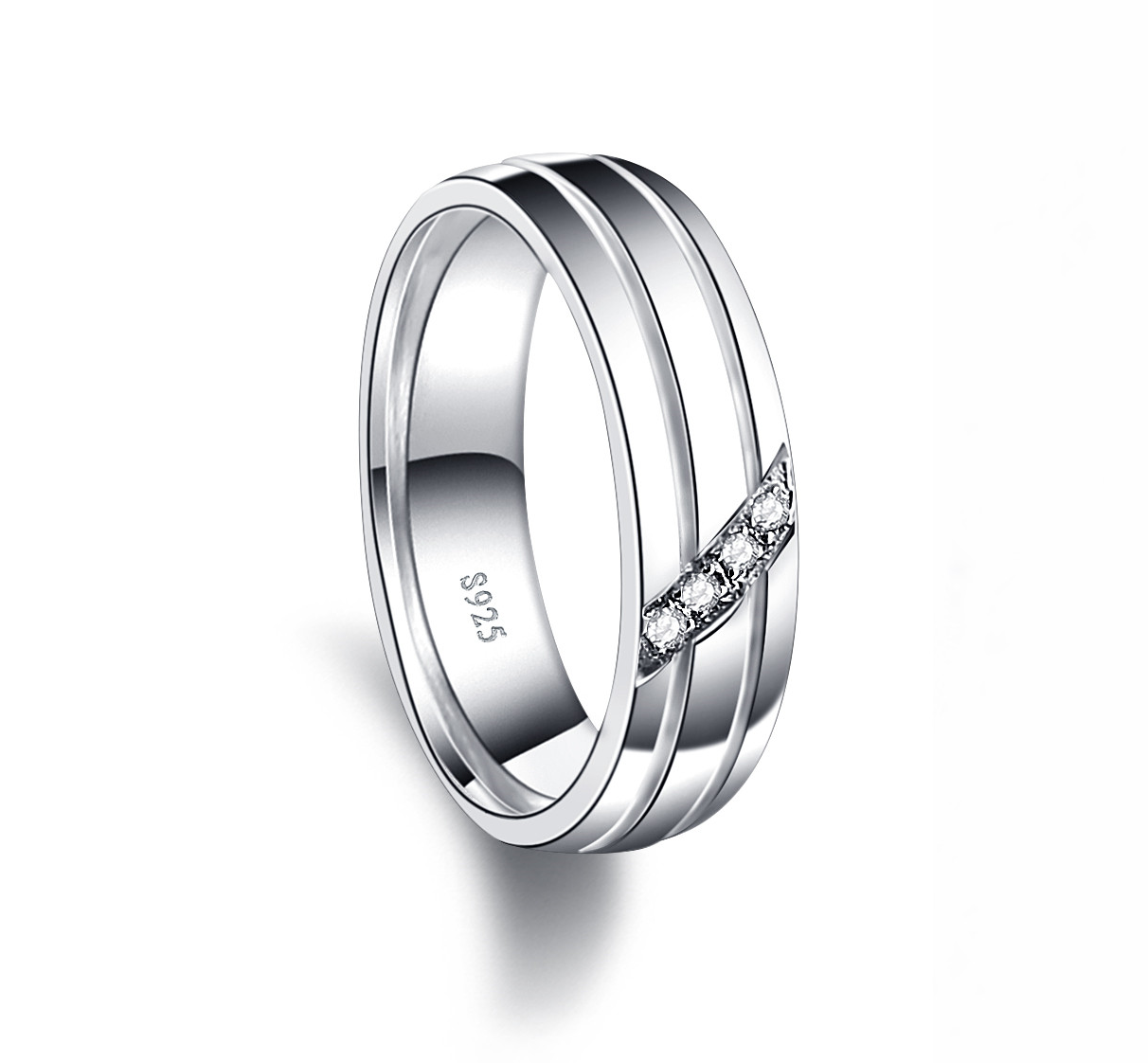 Exquisite Design Made of Genuine 925s Silver With or Without Cubic Zirconia Stones - 2