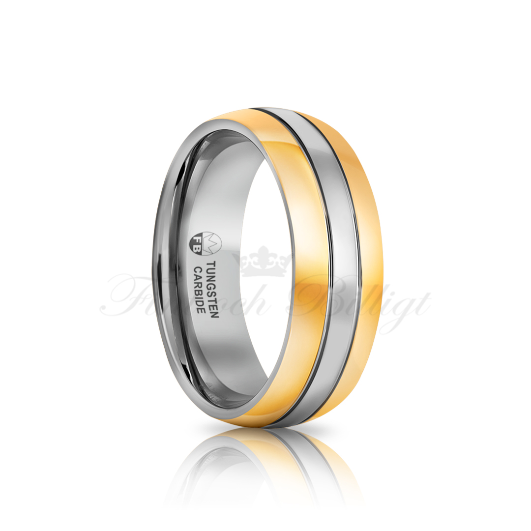 Ring - Jupiter - 18K forgyldt Tungsten Ring - 3