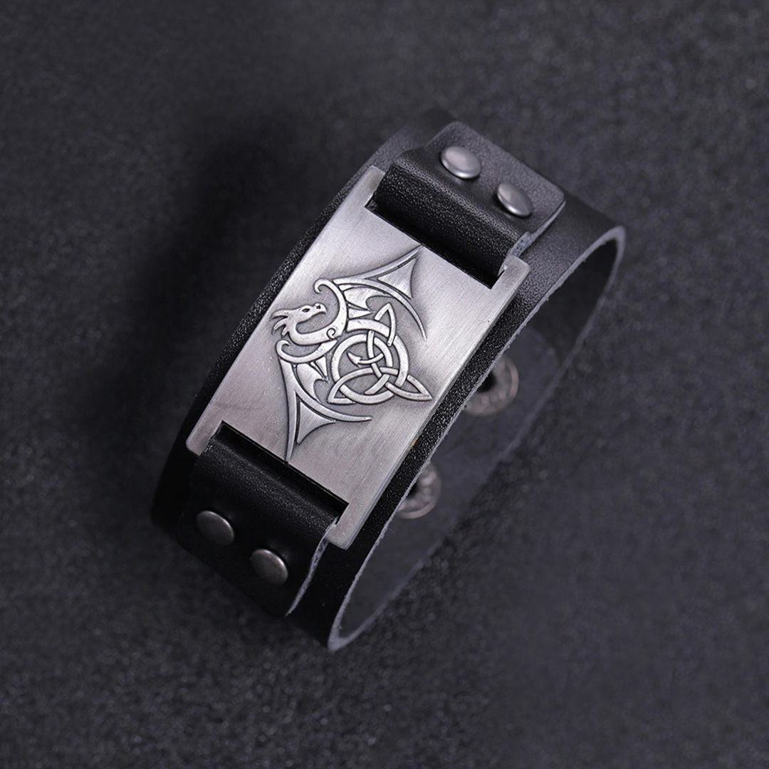 Armband - Urnes Viking Dragon - Vikingarmband Urnes Stil Drake - 3