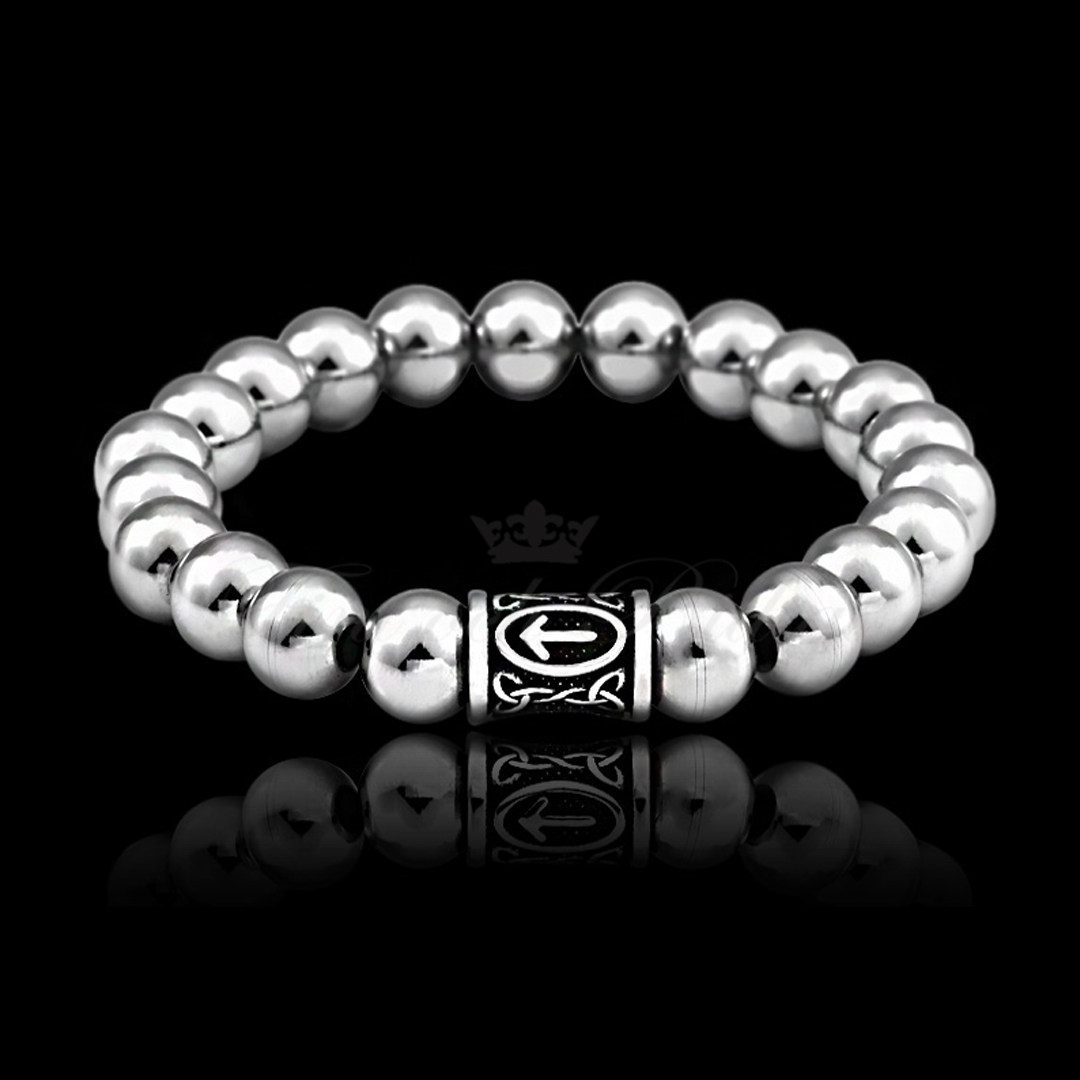 Armband Rollo Rune Beads - Vikingarmband med Runor 9.5mm*200mm - 2