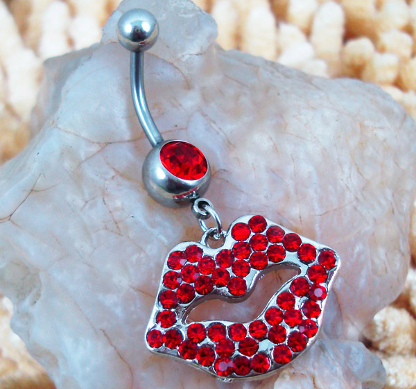 Kiss - Navel Piercing - 3