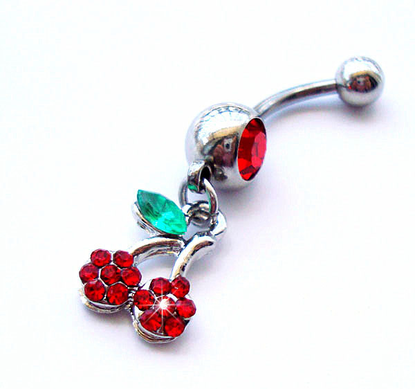 Körsbär - Navel Piercing - 3