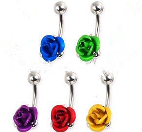 *Flower* Navel Piercing