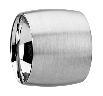 Retro Wide - Tungstens Ring med Matt Finish 20mm Bred
