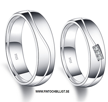 Amore Silver - Exquisite Silverring Made of Genuine 925s Silver With or Without CZ Diamonds