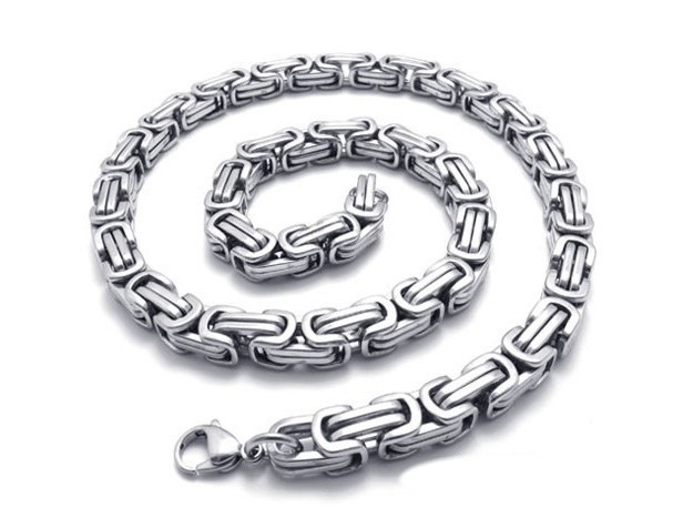 Kejsar Halsband - 316L Stål 140g 8mm*600mm - Kejsar Steel - 3