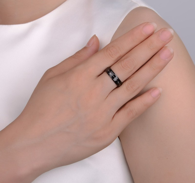 *You are my heartbeat* Alliansring Tungstens Ring - 4