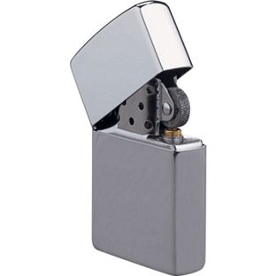 Stormtändare Chrome - Tändare i Zippo-modell Chrome - 3