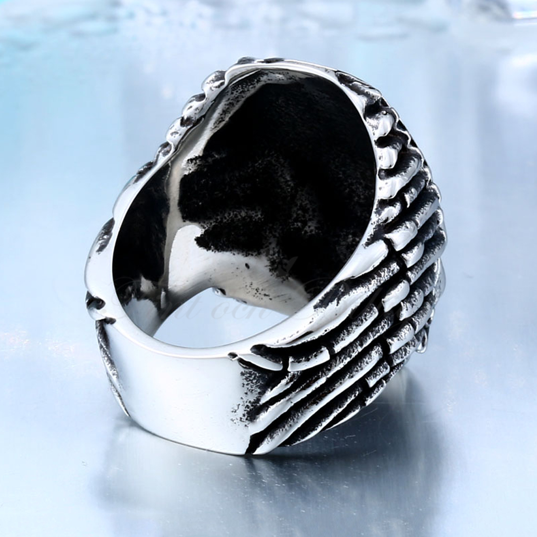 Punk Ring Predator - Cool Ring med Motiv 316L - 7