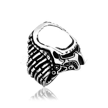 Punk Ring Predator - Cool Ring med Motiv 316L