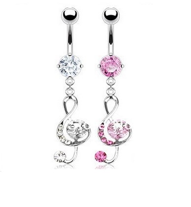 Musik Ton -  Navel Piercing - 3