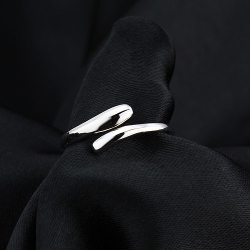 Simple Design justerbar silverring  - 3