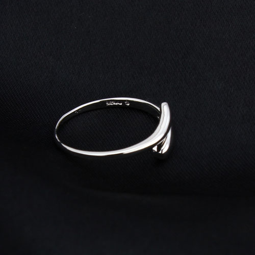 Simple Design justerbar silverring  - 4
