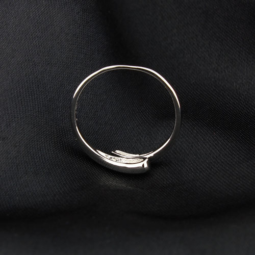 Simple Design justerbar silverring  - 5