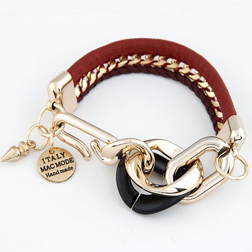 Elegant Mode Enkel Match Armband  - 4