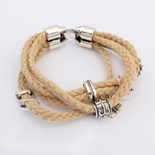 Armband Hope - Flera Lagers Vintage Charms - 3