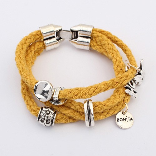 Armband Hope - Flera Lagers Vintage Charms - 5