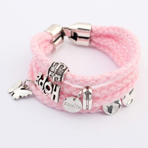 Armband Hope - Flera Lagers Vintage Charms - 2