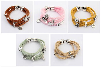 Armbånd Hope - Flerlags vintage mode