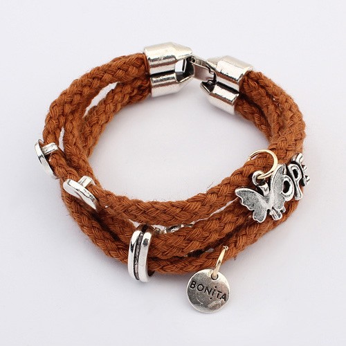 Armband Hope - Flera Lagers Vintage Charms - 6