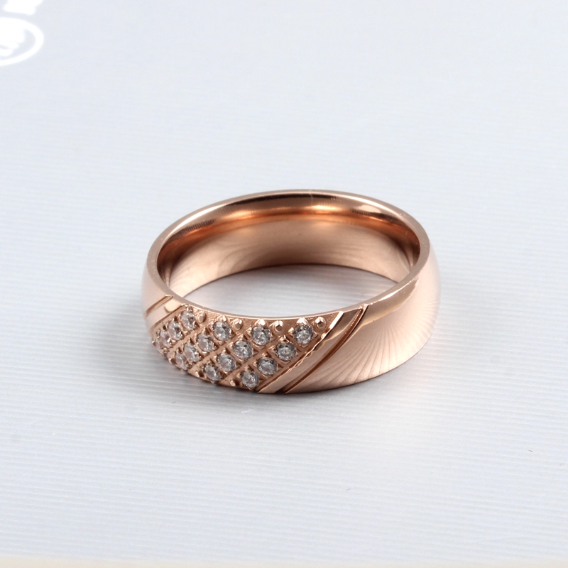 Ring Golden Vibes - 18k Guldpläterad Med & Utan CZ Diamanter - 3