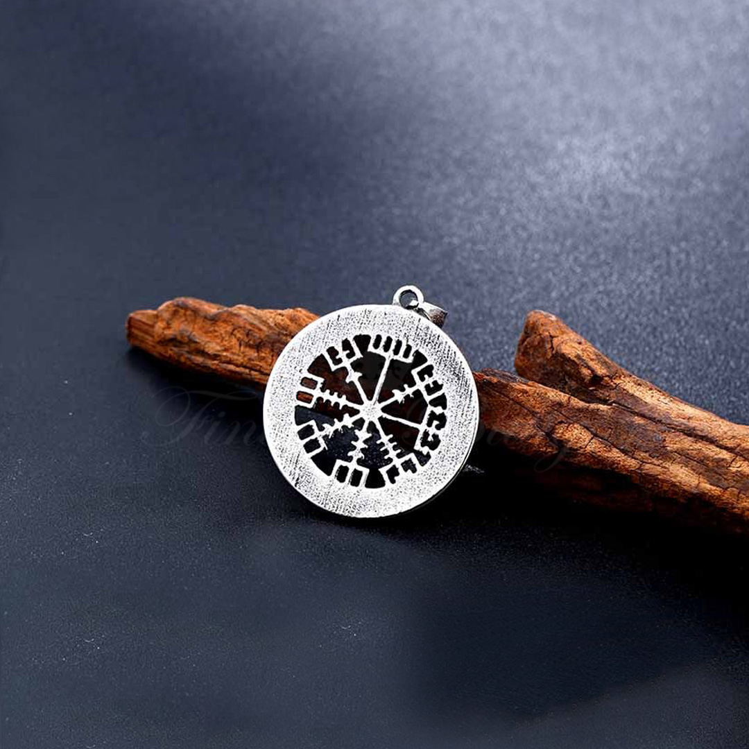 Vegvisir Viking Compass – Viking Halsband Amulett (Flera val) - 11