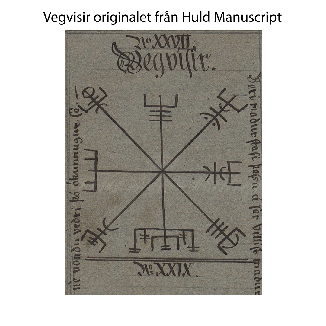 Vegvisir Viking Compass – Viking Halsband Amulett (Flera val) - 12
