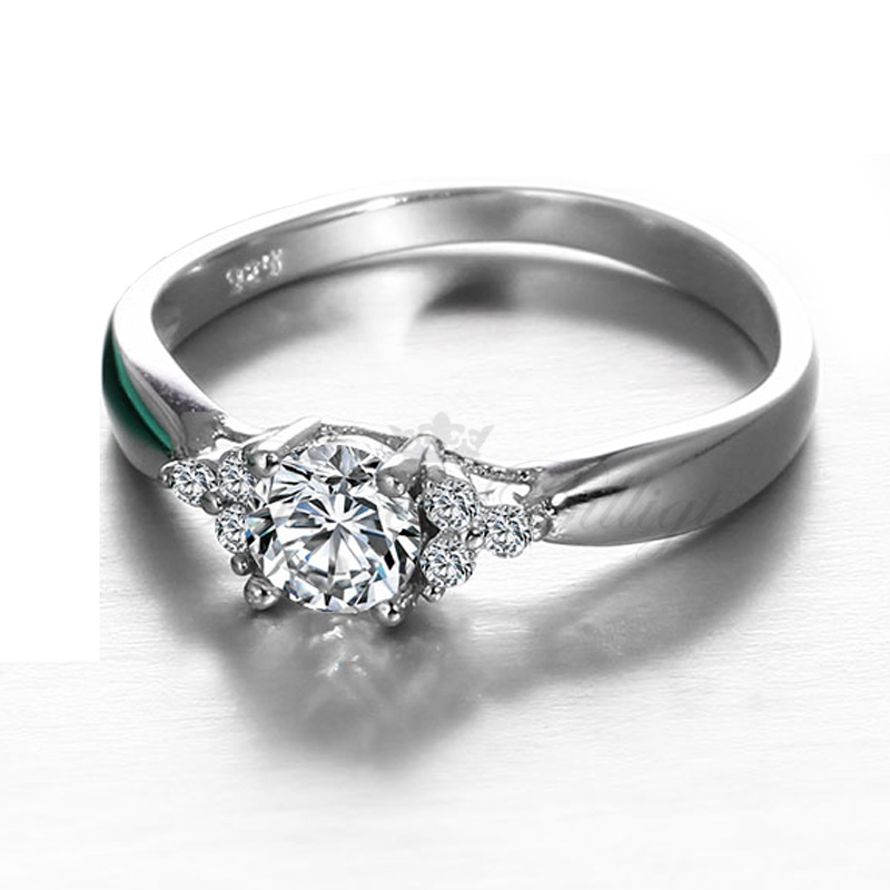 Diamond Garden - 925S Silver Ring with Cubic Zirconia - 2