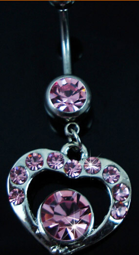 *Heart* Navel Piercing - 3