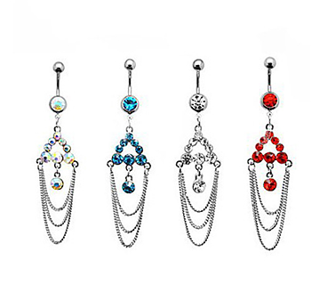 Navel piercing