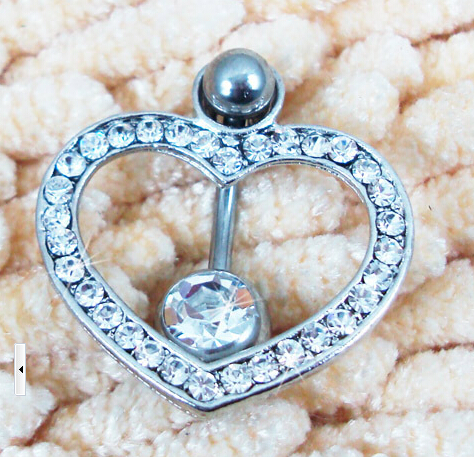 *Hjerte* Navlepiercing - 4