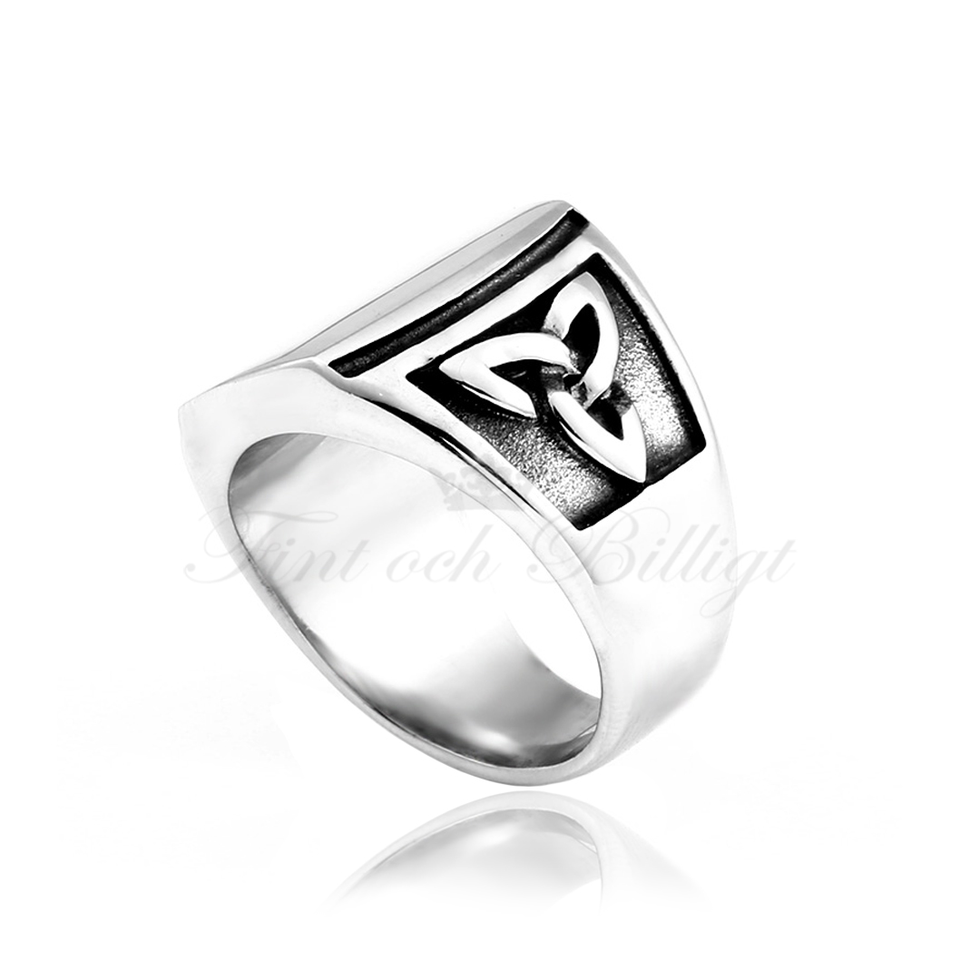Hælring Odin Triquetra - Viking ring Odins symbol - 4