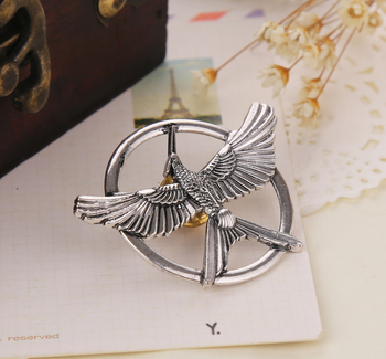 Hummingbird Earth - Brooch Silver colored Hummingbird