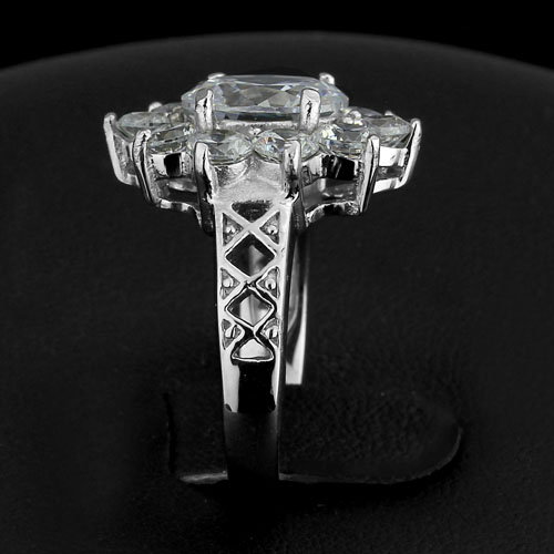 4.00CT Cubic Zirconia Blomma - 3