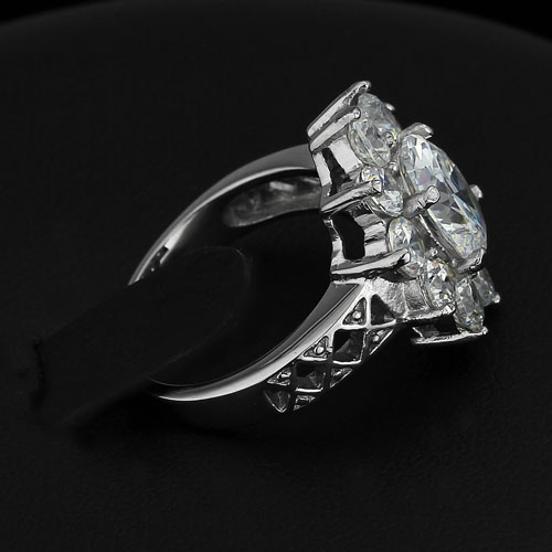 4.00CT Cubic Zirconia Blomma - 2