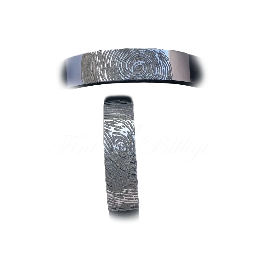 Fingerprint Wedding Rings – Unique Fingerprint Rings
