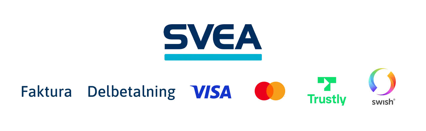 Delbetalning, faktura, trustly eller Swish Fint och Billigt.