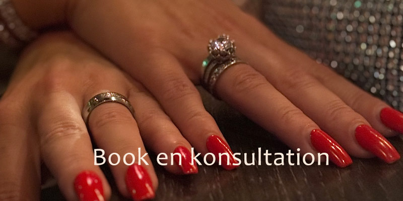Book en gratis konsultation og få hjælp og rådgivning til dine forlovelsesringe.