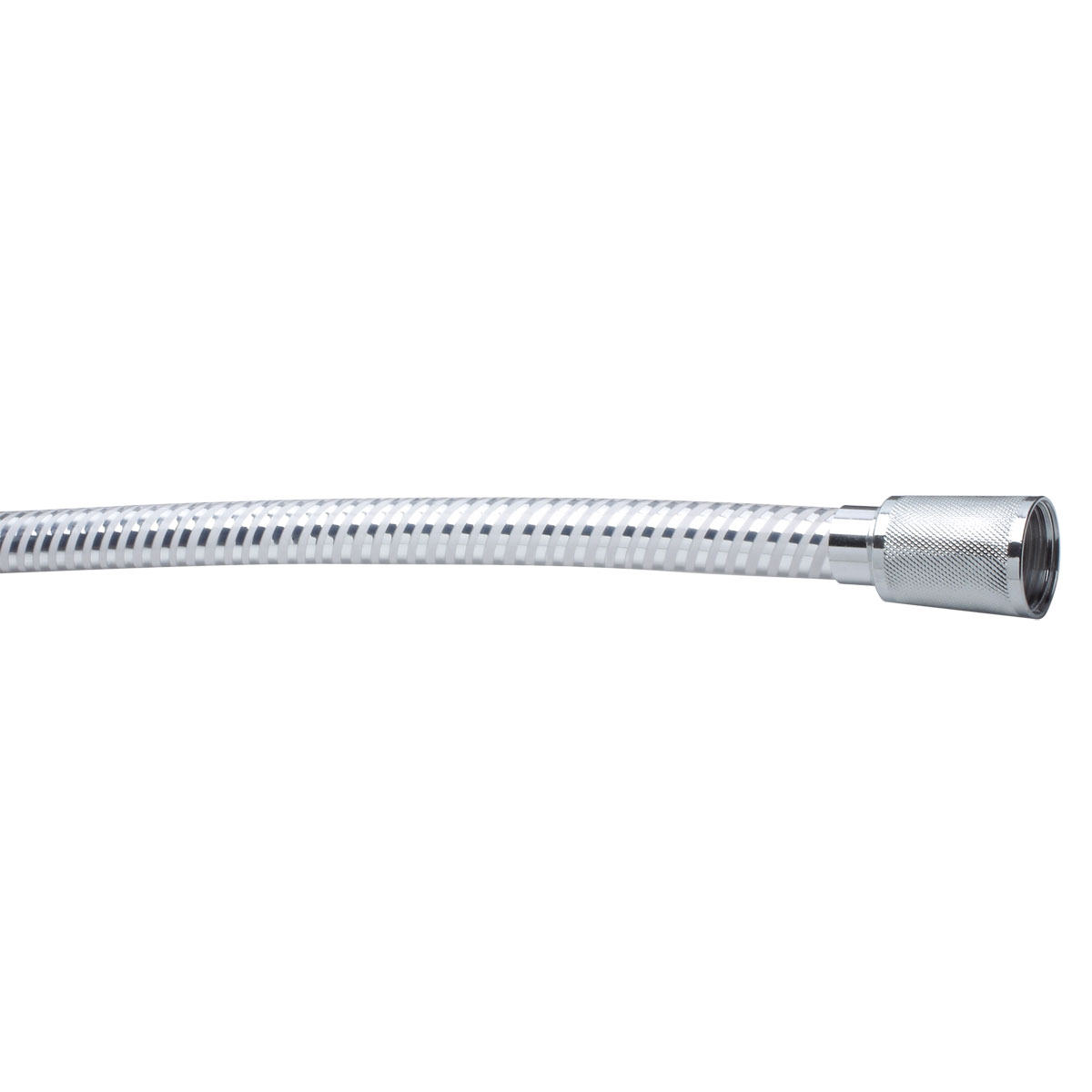 Wąż prysznicowy CLASSIC PVC biały/chrom 150 cm